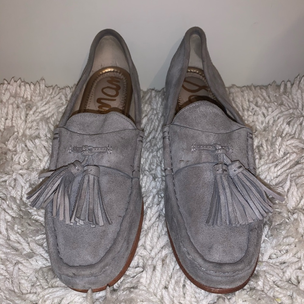Sam Edelman Gray Loafers Sz. 6